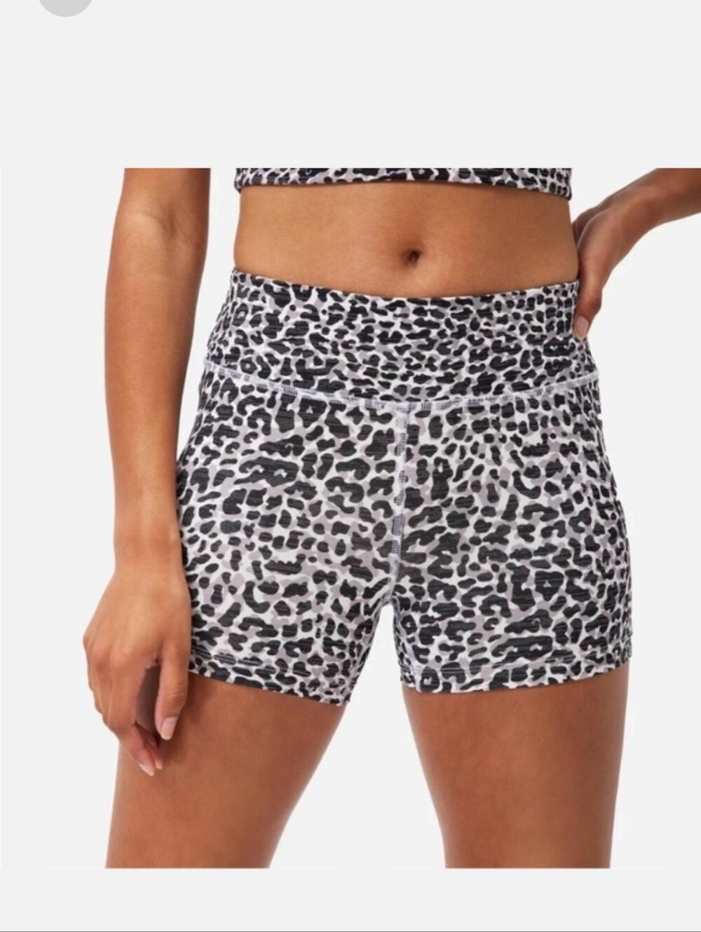 Outdoor Voices Leapord Shorts